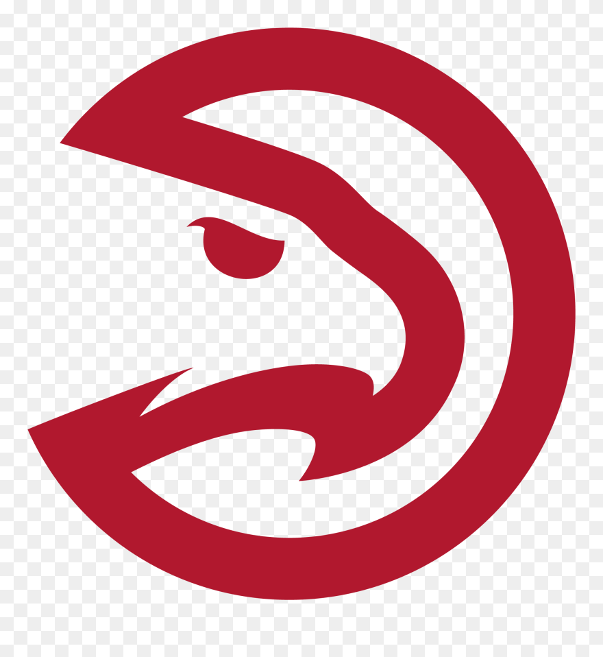 Atlanta Hawks Logo Png - Atlanta Hawks Nba Logo Clipart