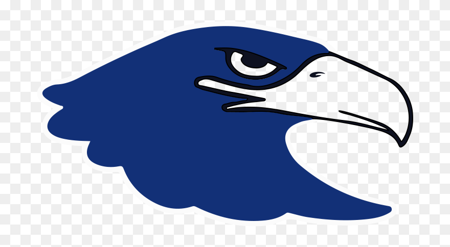 High School Deaf Sports - Delaware School For The Deaf Blue Hawks Clipart
