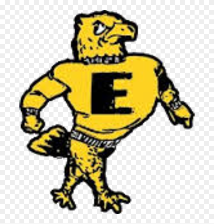 Transparent Free Clipart Hawk - Emmetsburg High School Logo - Png Download