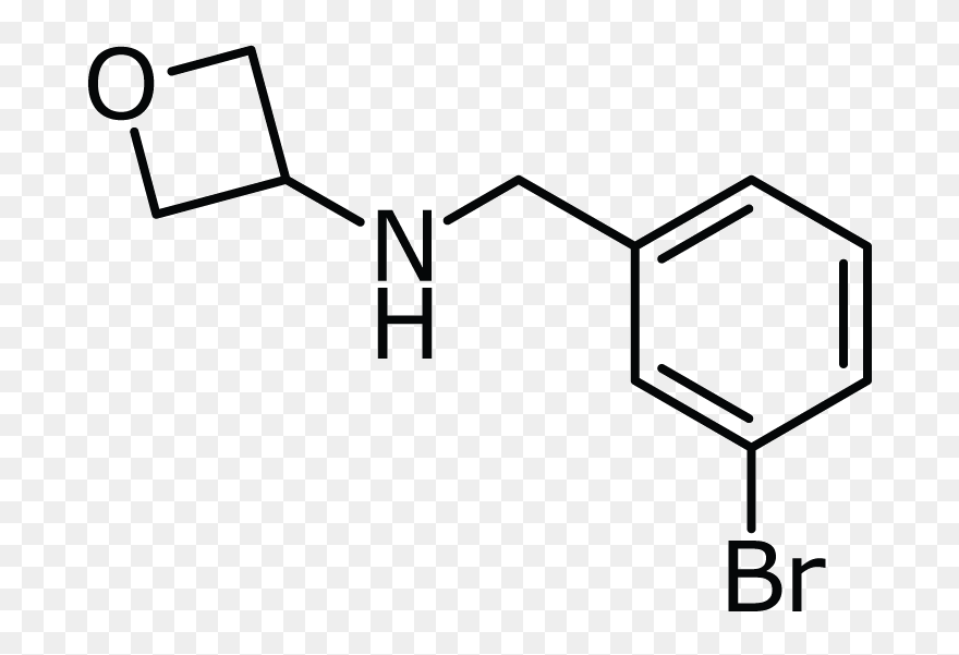 N Oxetan 3 Amine - Structure Clipart