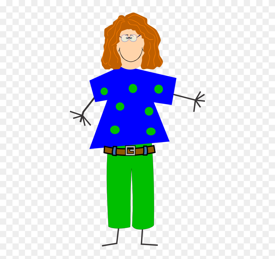 Art,yellow,clothing - Grandma With Blonde Hair Clipart Png Transparent Png