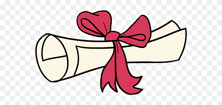 How To Draw Scroll - Rolled Up Scroll Clipart - Png Download