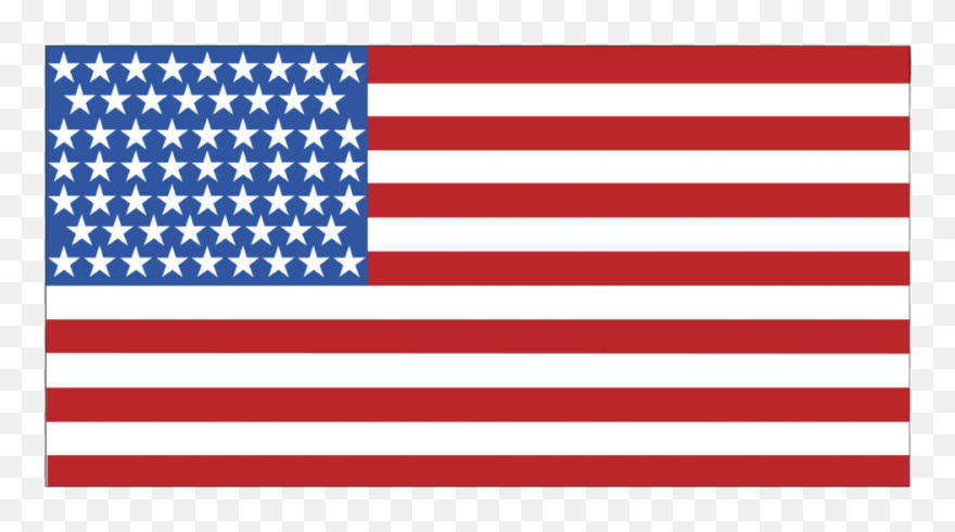 High Resolution Clipart American Flag - Png Download
