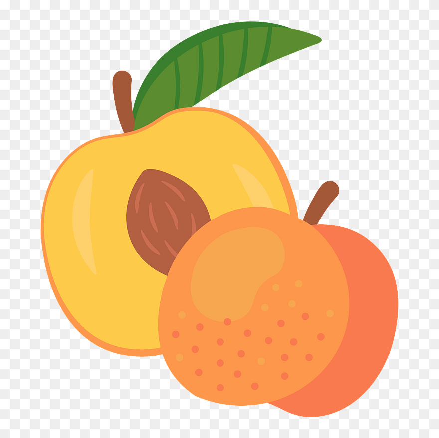 Peach Clipart - Png Download