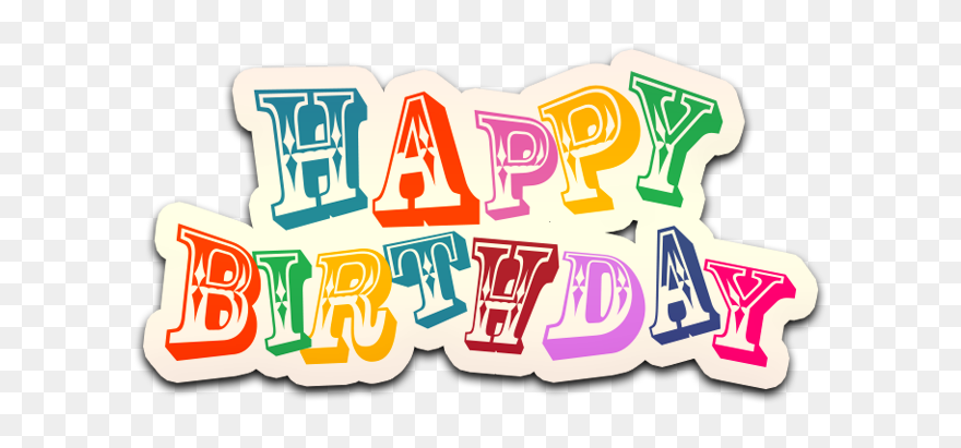 Happy Birth Day Transparent Clipart