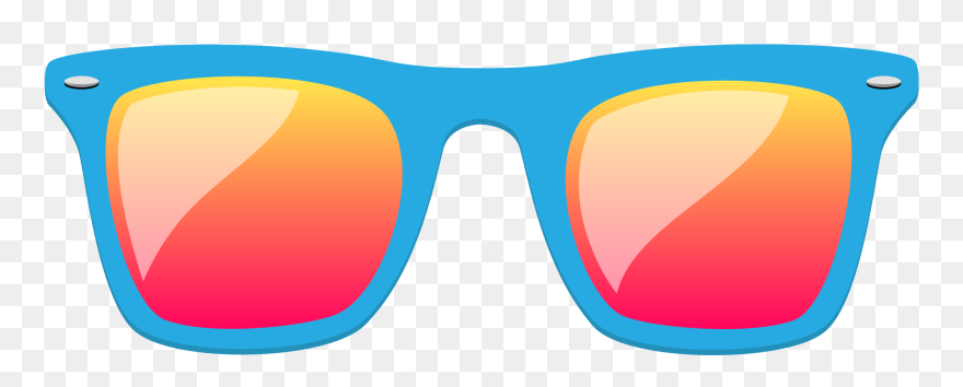 Sticker Goggles Sunglasses Eyewear Sunglass Free Download - Sunglasses Cartoon Png Clipart