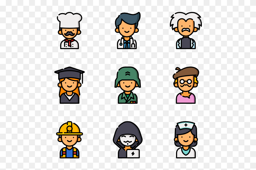 Professions Cartoons Clipart