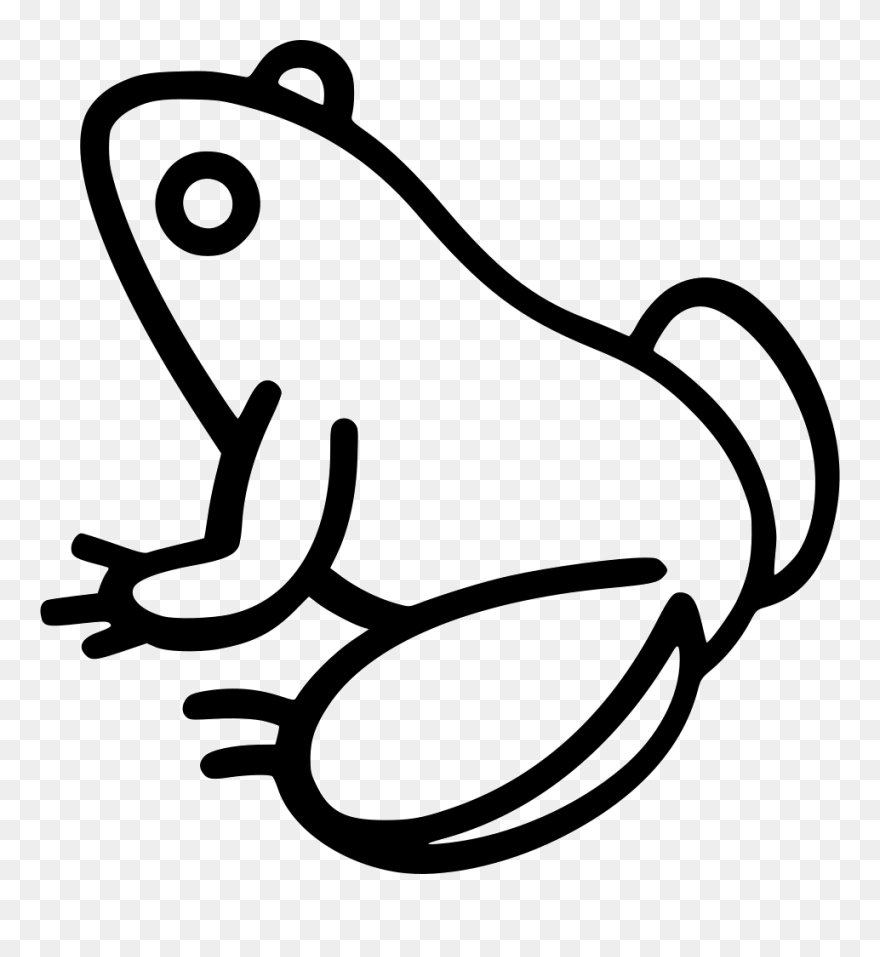 Frog - Frog Icon Png Clipart