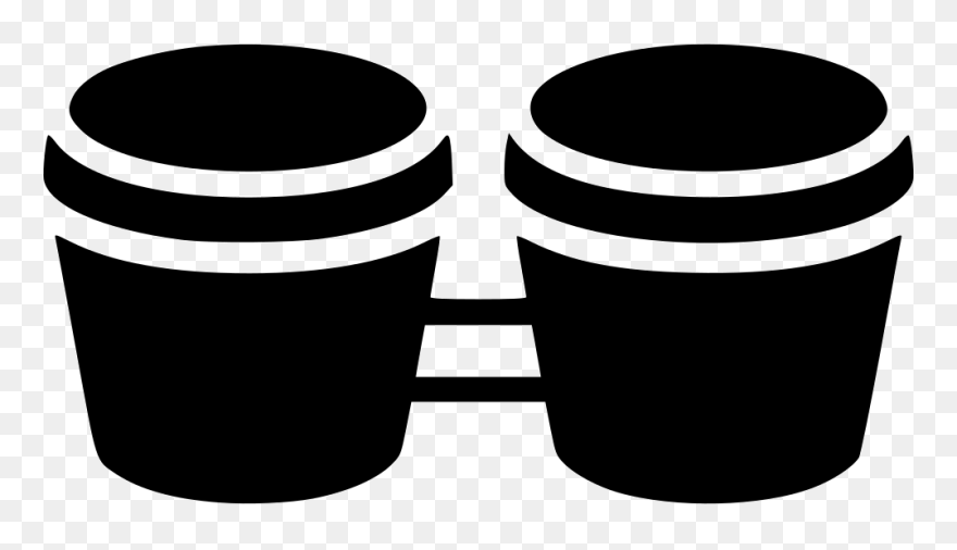 Instruments Clipart Bongo - Black And White Bongos Png Transparent Png