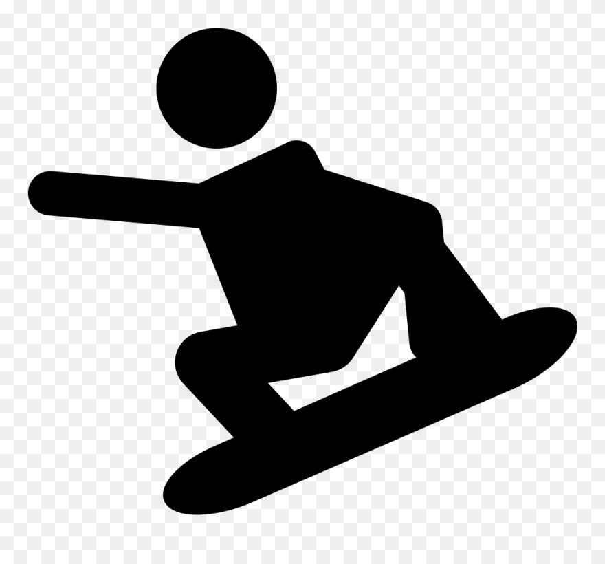 Snowboarding Sport Computer Icons Skiing - Snowboard Icono Png Clipart