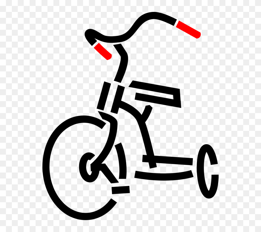 Cycle Vector Tricycle - Tricycle Illustration Clipart