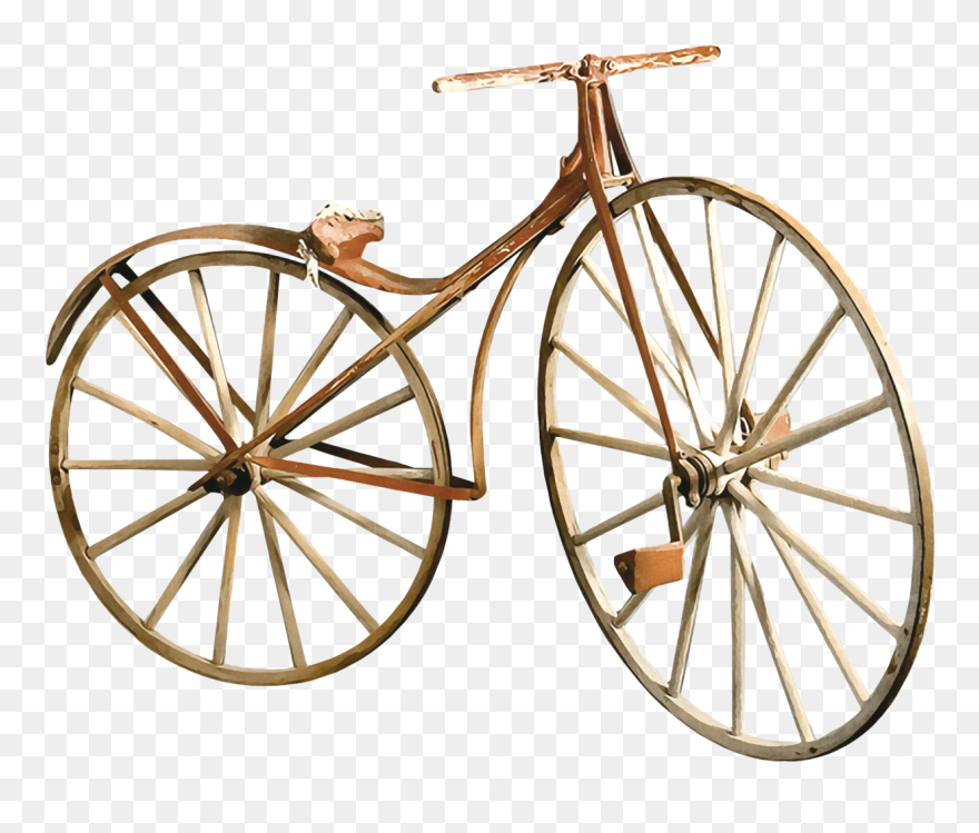 Invention De Karl Drais Clipart