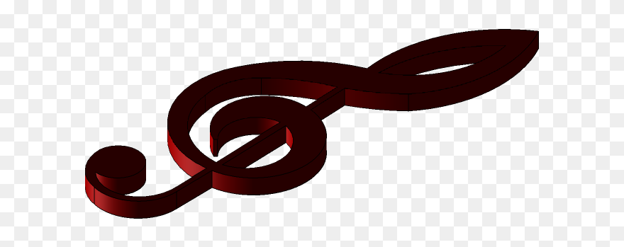 Treble Cleff Clipart - Png Download