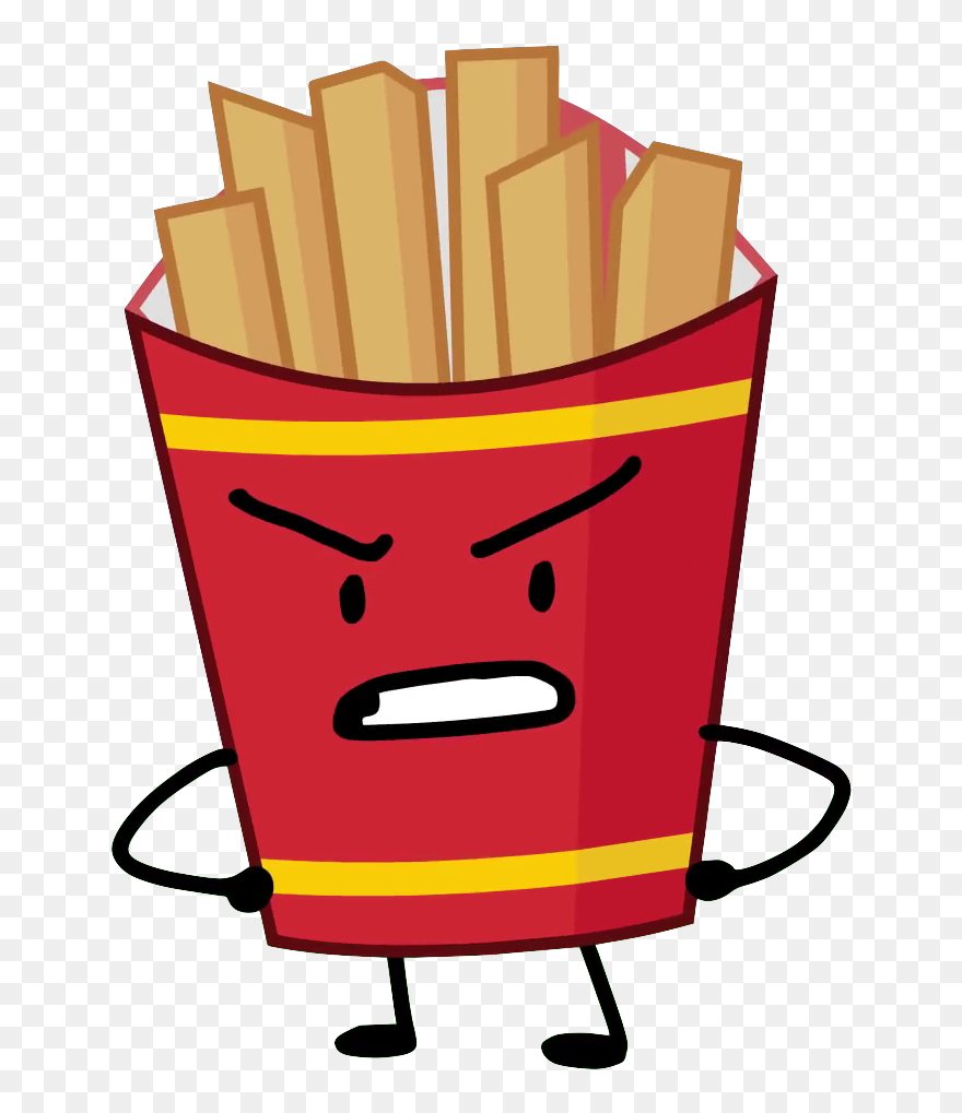 Peanut Butter Clipart Bfdi - Bfdi Fries - Png Download