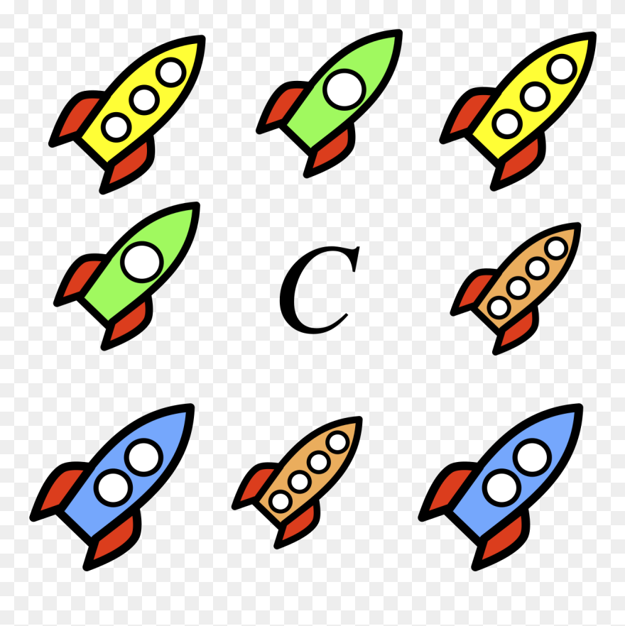 Cartoon Rocket Ship Clipart