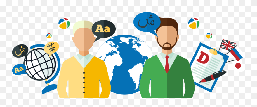 Translation Landing Image - Translation And Interpretation Clipart