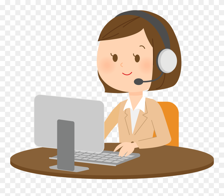 無料 イラスト オペレーター Clipart