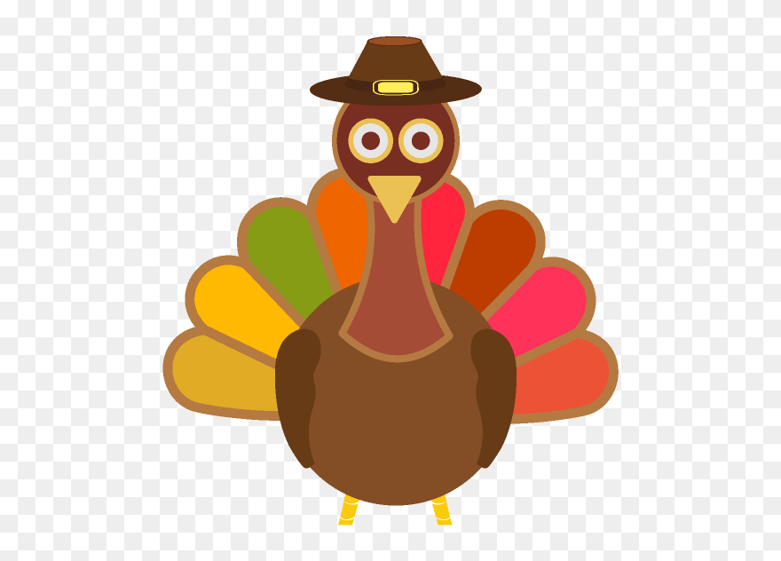 Turkey Thanksgiving Holiday Clip Art - Happy Thanksgiving Funny Turkey - Png Download