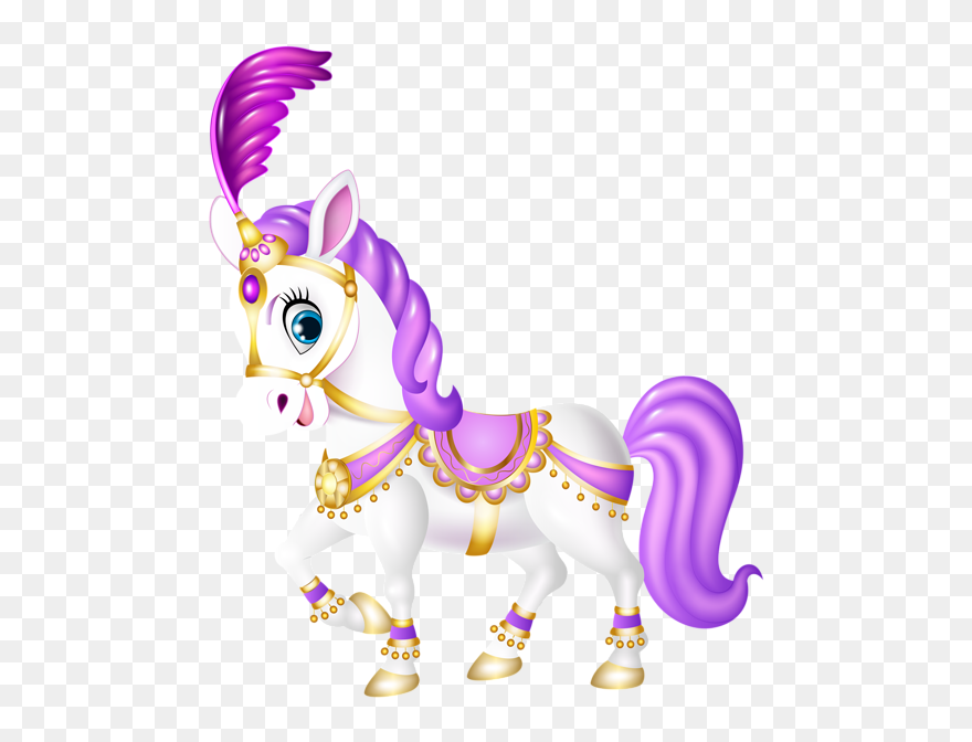 Pony Clipart Border - Pony Cartoon Png Transparent Png