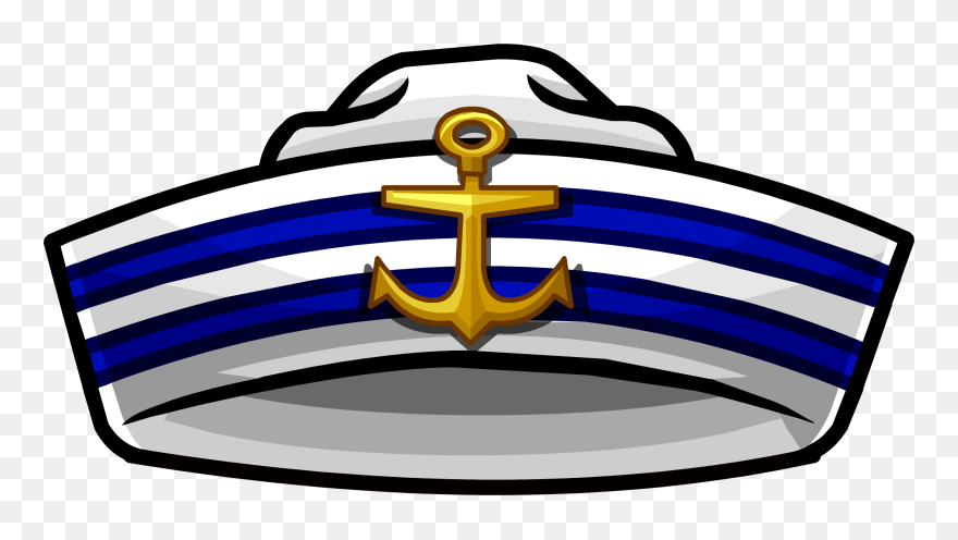 Transparent Crew Clipart - Sailor Hat Clipart Png