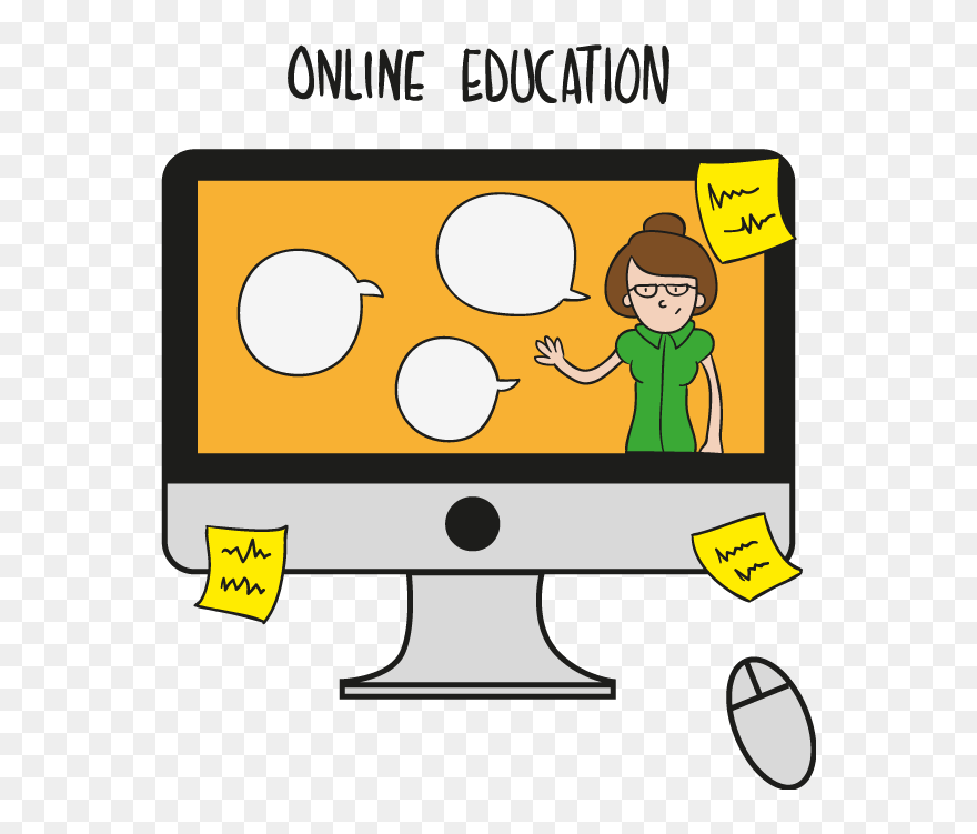 Online Learning Clip Art - Png Download