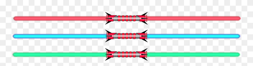Lightsaber Double Red Free Photo Clipart