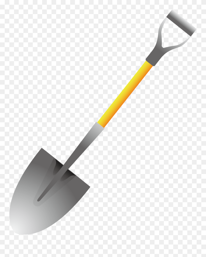 Hand-painted Shovel Png Download - Shovel Clipart Png Transparent Png