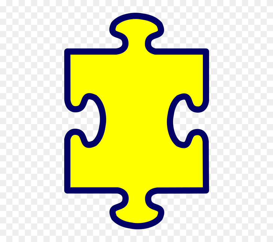 Puzzle Clipart Black And White - Png Download