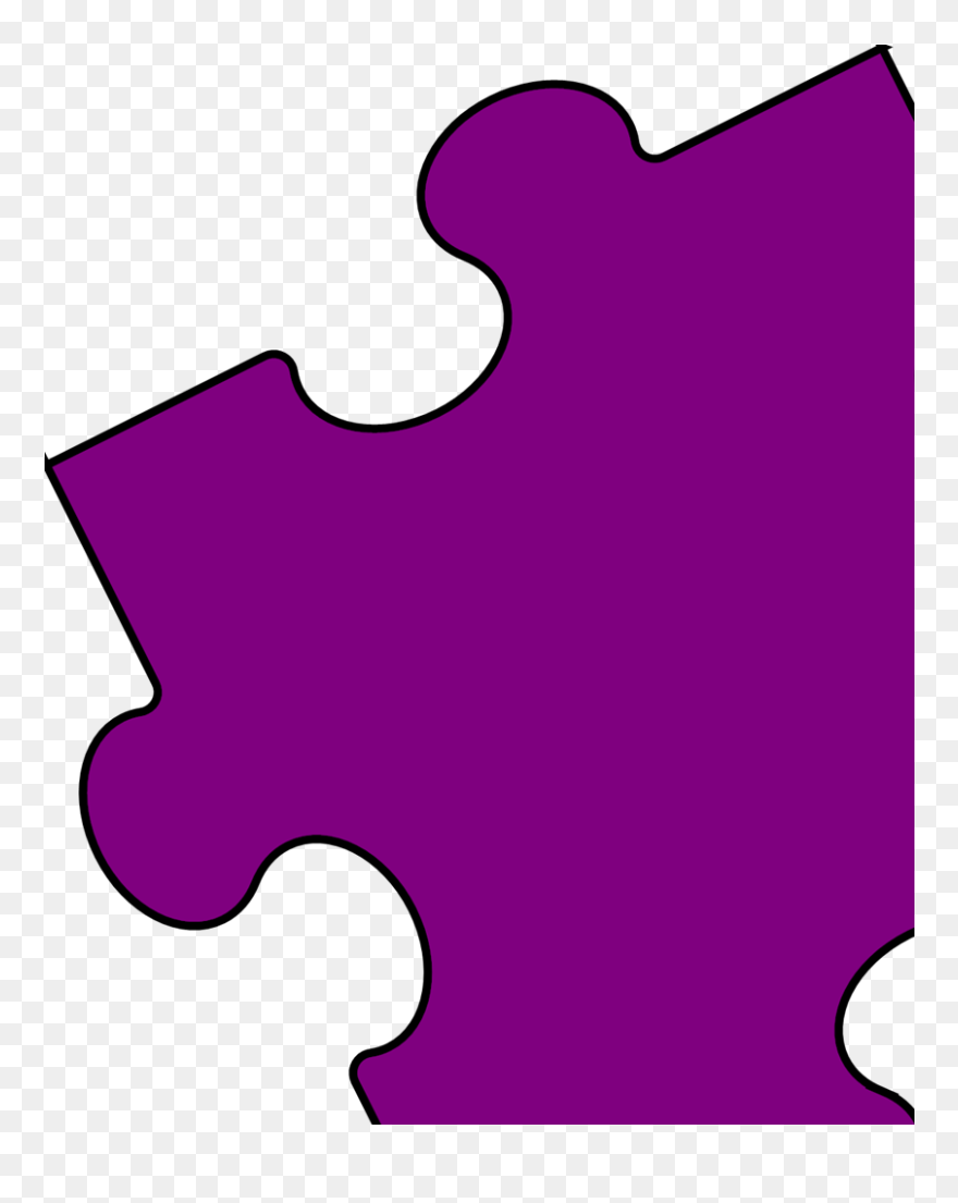 Autism Puzzle Piece Green Clipart