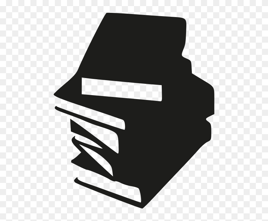 Writing A Book Clipart Clip Art Freeuse Library Write - Book Logo Black And White - Png Download