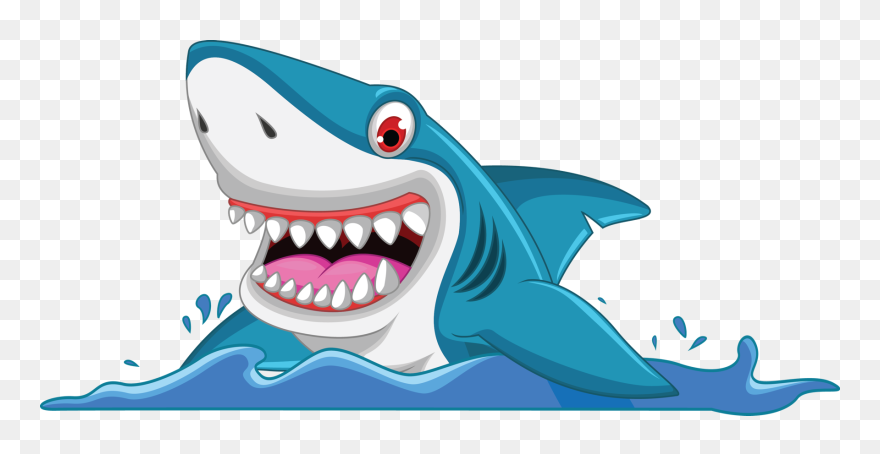 Download Logo - Cartoon Baby Transparent Background Sharks Clipart (#5548821) - PinClipart