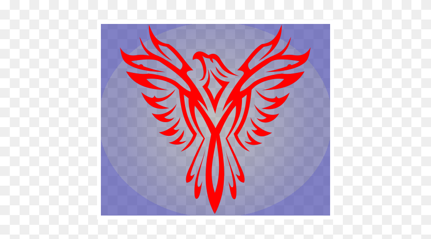 Phoenix Svg Clip Arts - Logo Eagle Clipart Black And White - Png Download