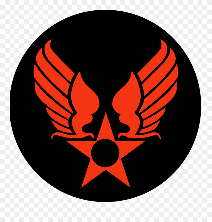 Transparent Phoenix Clipart - Classic Air Force Logo - Png Download