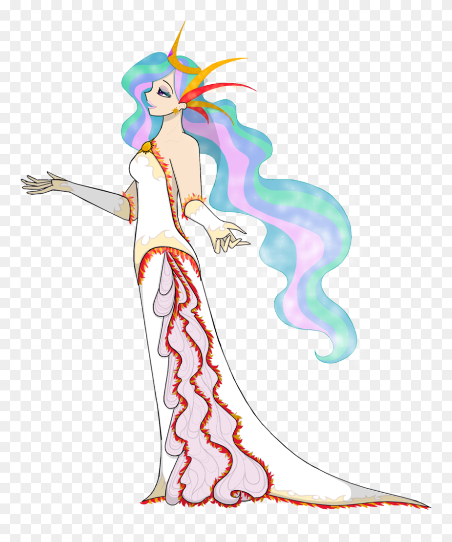 Drawing Phoenix Dress Transparent Png Clipart Free - Philomena Celestia