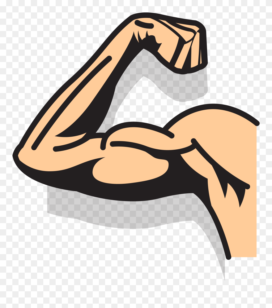 Cliparts For Free Download Gym Clipart Strong Boy And - Strong Arm Png Transparent