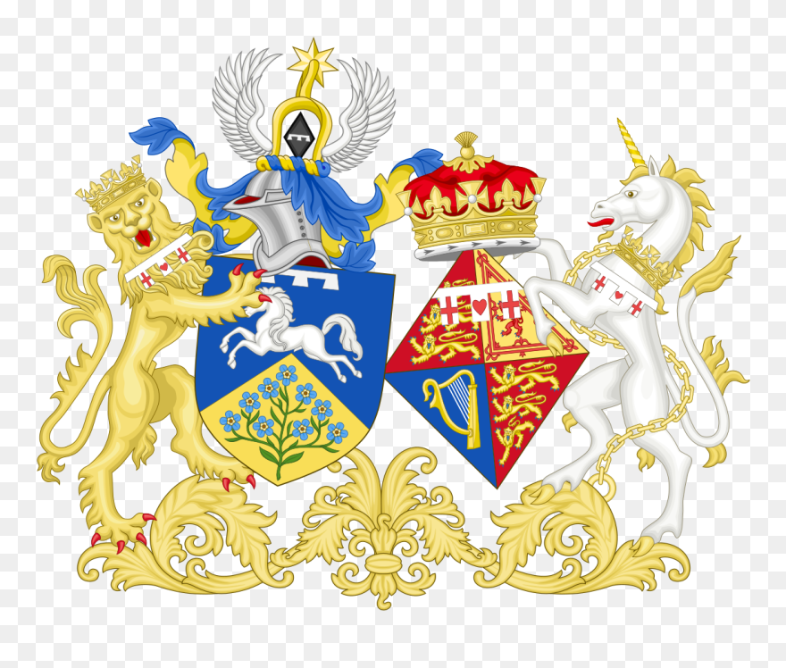 Transparent Wedding Symbols Png - Prince Andrew Coat Of Arms Clipart