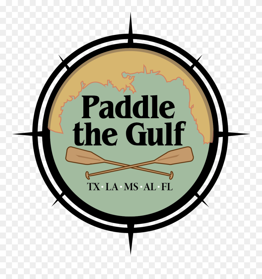 Paddle The Gulf Logo2 Clipart
