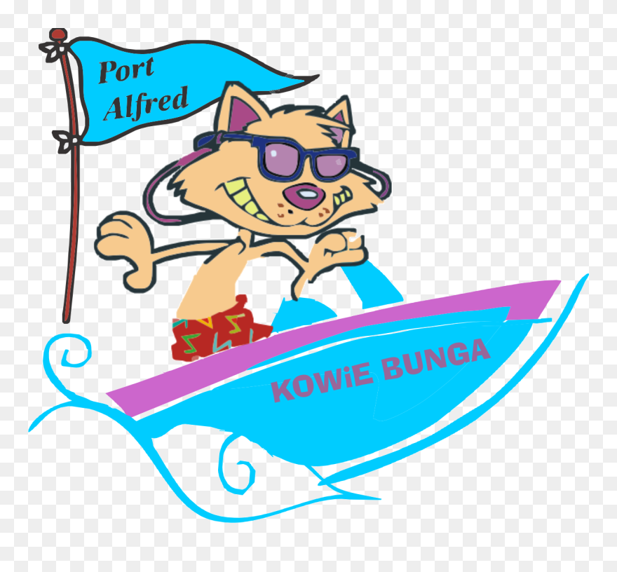 Kowie Bunga - Cartoon Clipart