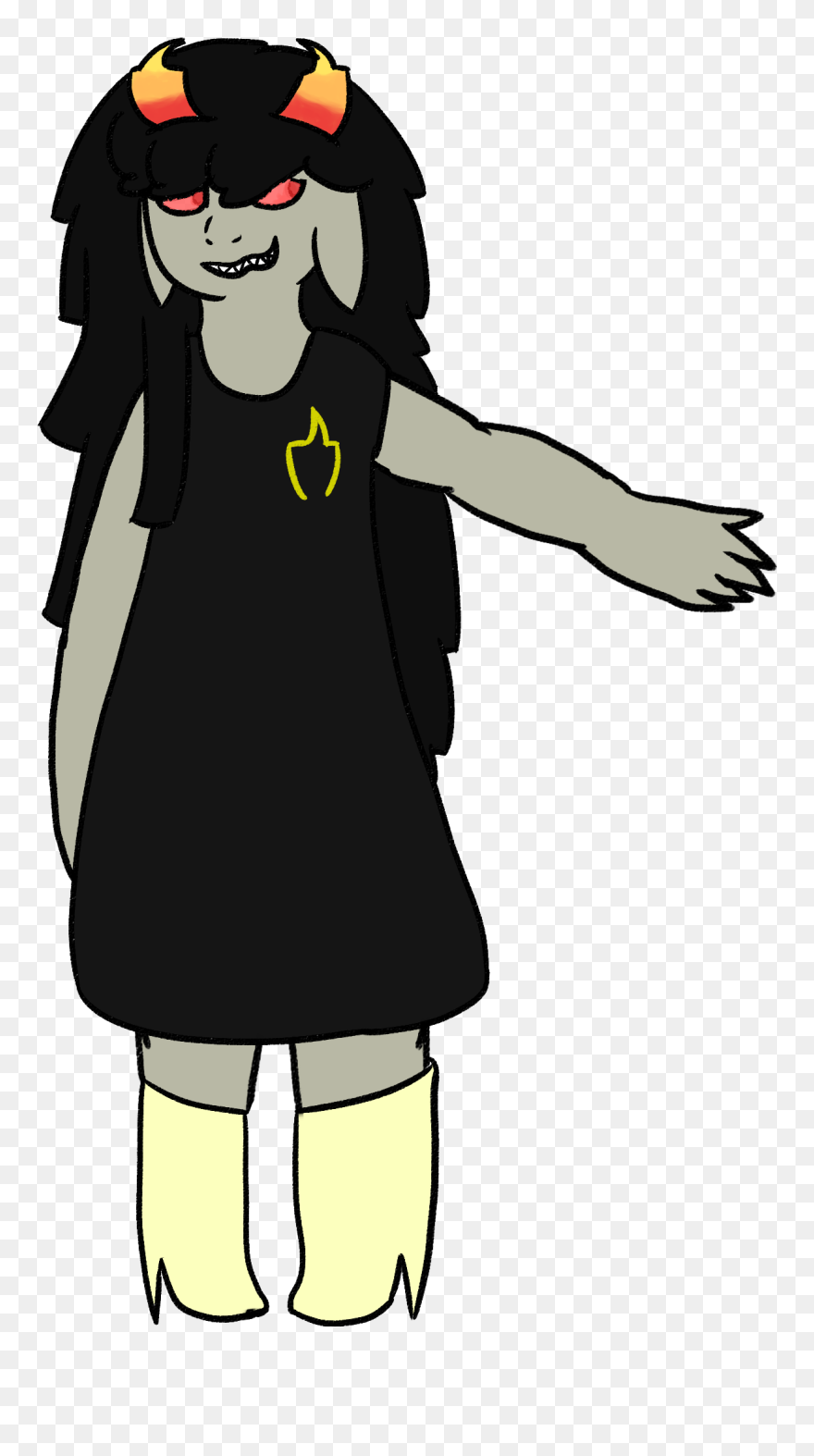 By Star ☆ Child)bronzeblood Sheep Troll Reads A Lot - Cartoon Clipart