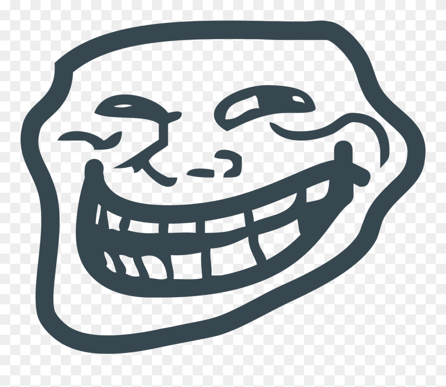 Trollface Clipart Png - Troll Face Transparent Png