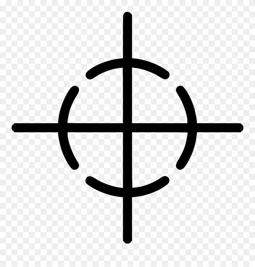 Reticle Computer Icons Clip Art - Registration Mark Png Transparent Png