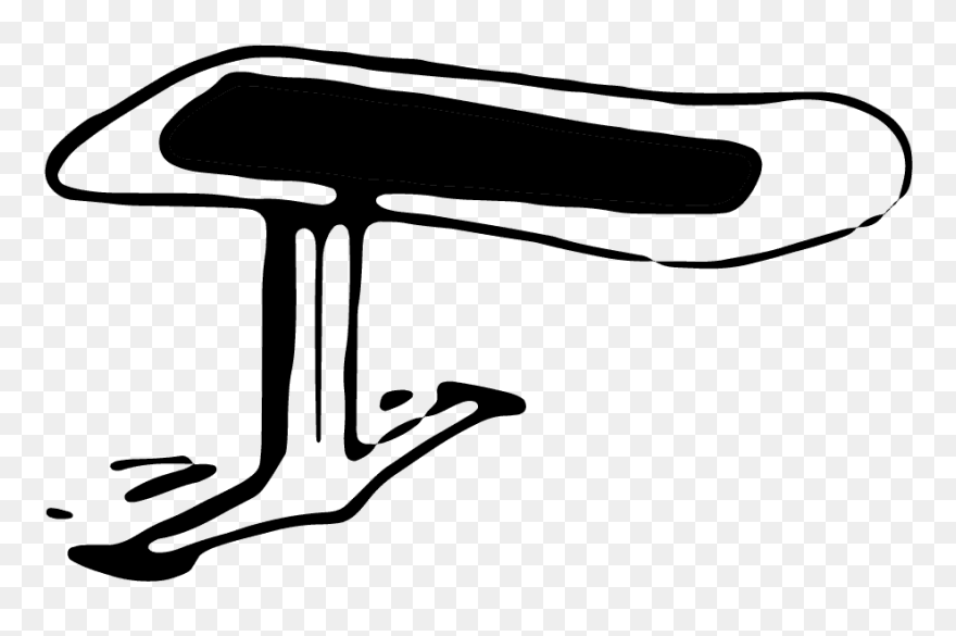 Hydrofoil Surfboard Clipart