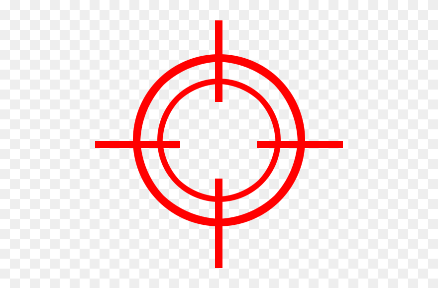 Gun Target Png » Png Image - Red Target Png Clipart