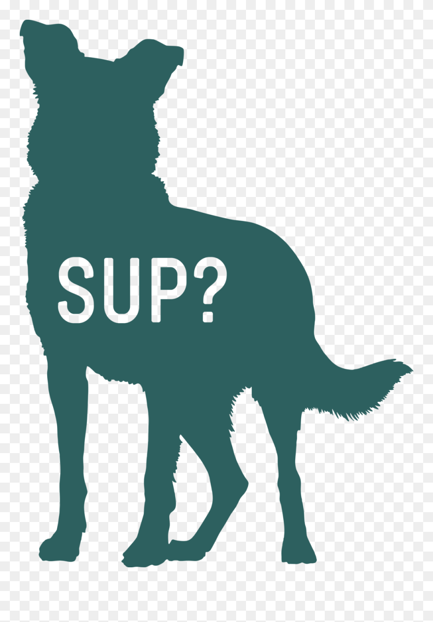 Dog Catches Something Clipart