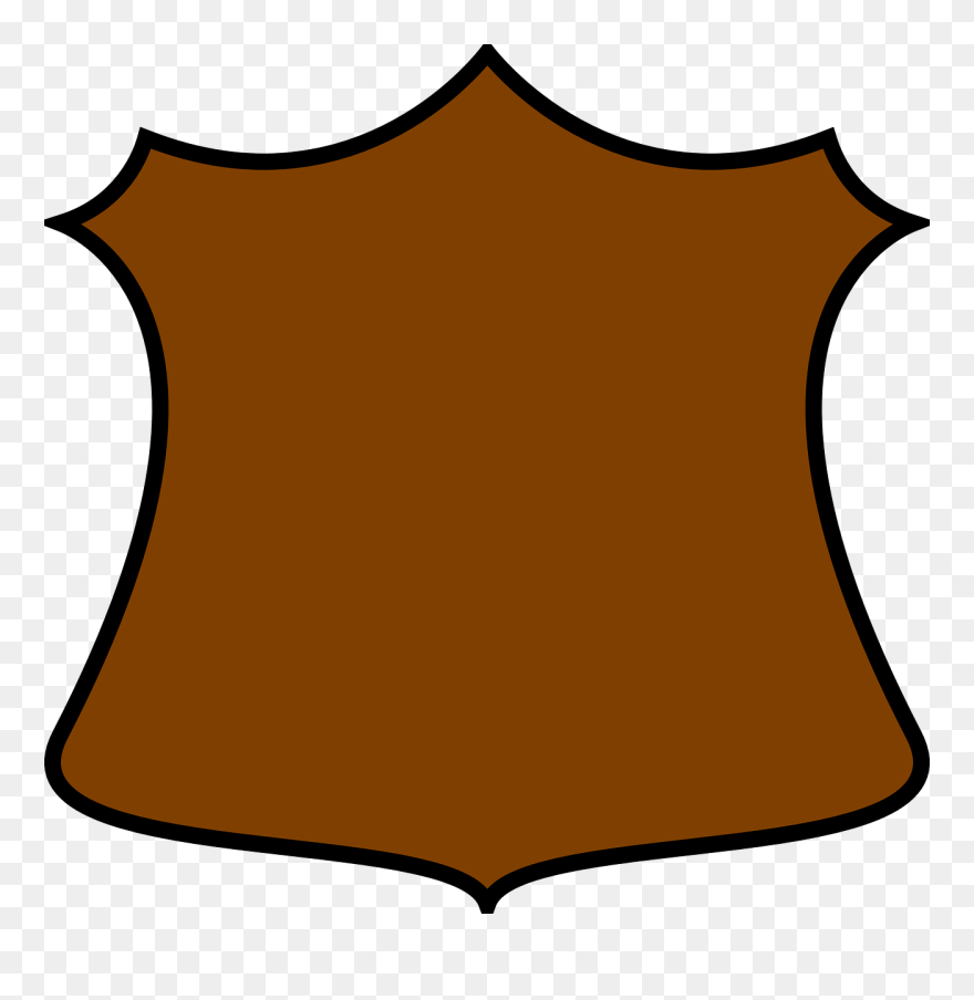 Brown Shield Png Clipart