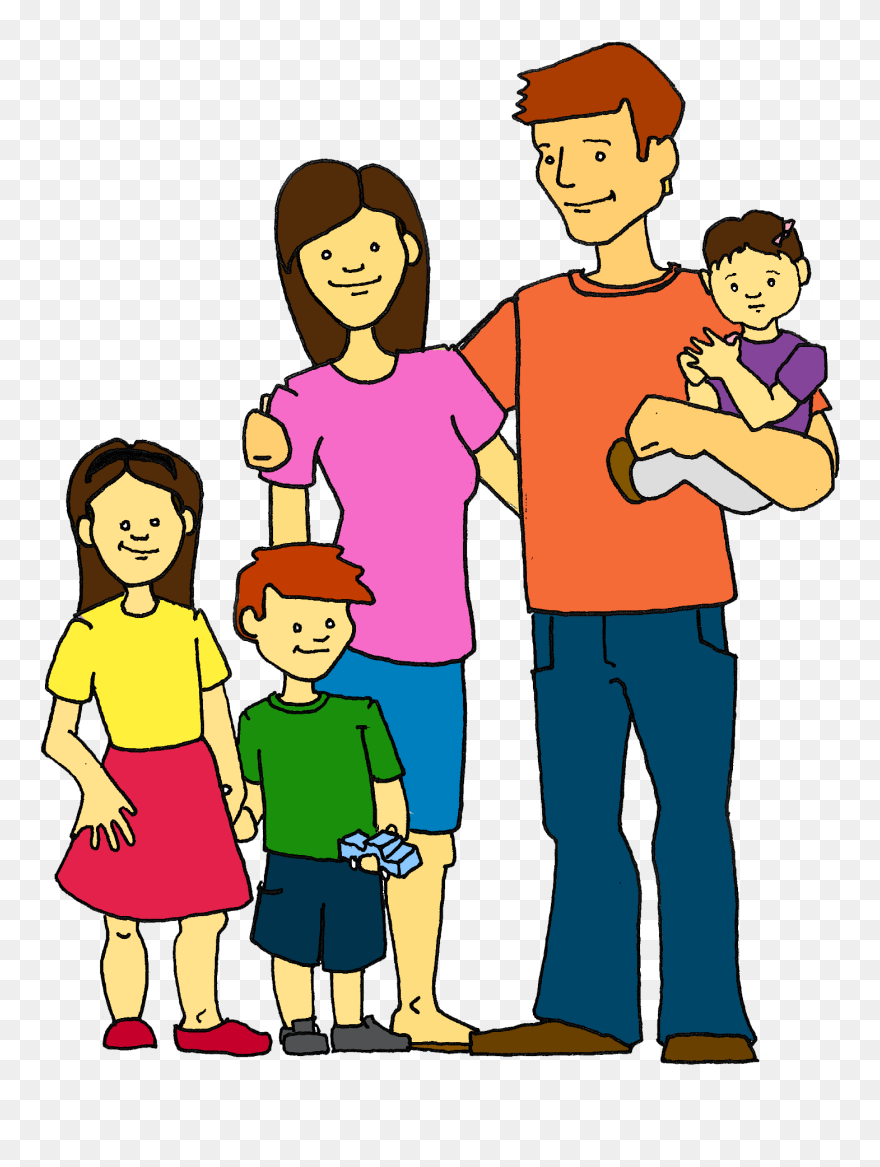 Happy Family Clip Art - Clip Art - Png Download