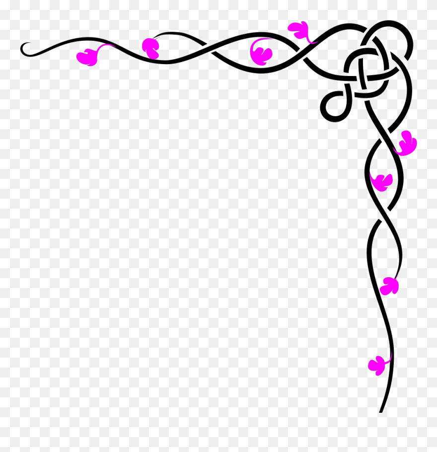 Pinky Svg Clip Arts - Simple Celtic Knot Line - Png Download