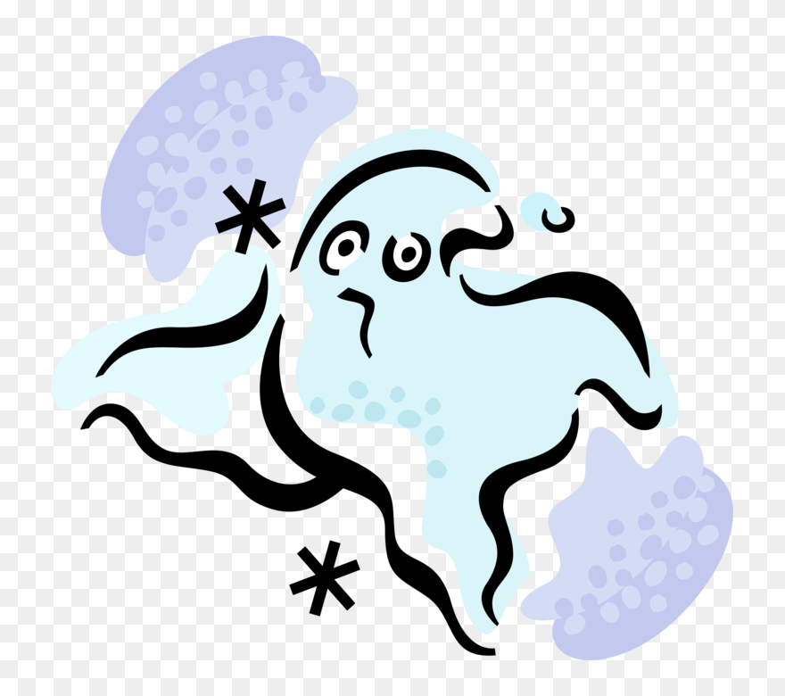Ghost Clip Apparition - Png Download