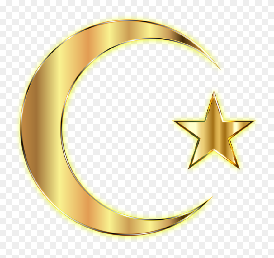 Gold,symbol,yellow - Transparent Background Golden Star Clipart