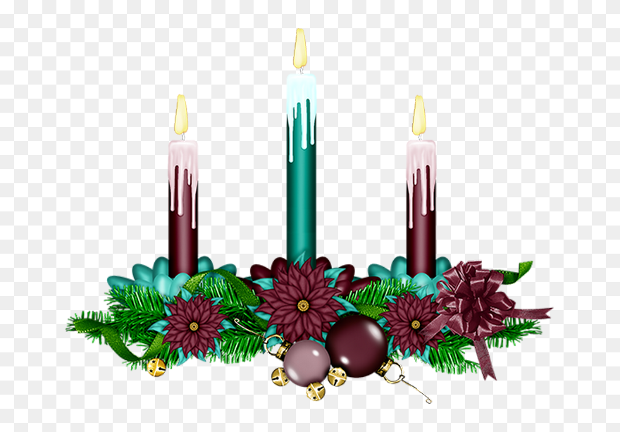 Tubes De Noel - Floral Design Clipart